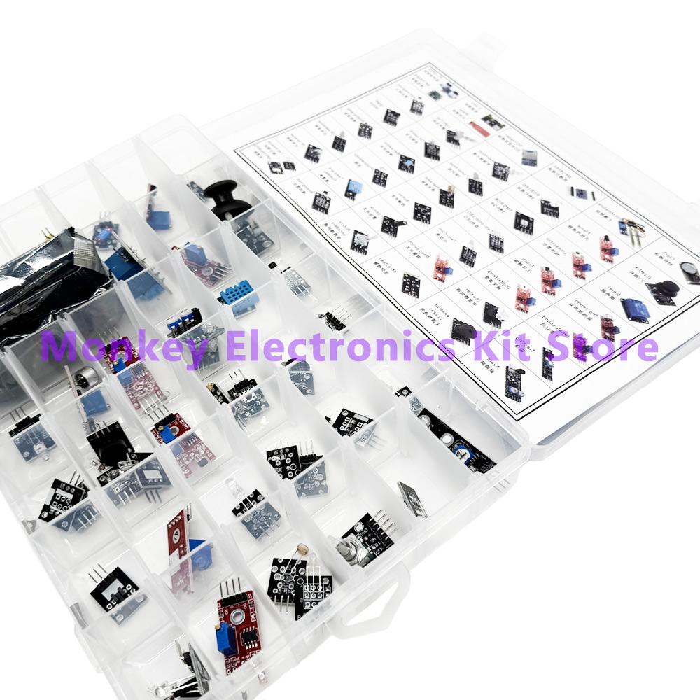 11 Kinds in 1 Sensors Modules Starter Kit For Arduino Raspberry Pi , Better Than 17 Kinds in 1 KIT With Box DIY KIT R1 MEGA1161