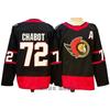 Mens Vintage Ice Hockey Jersey Size S To XXXL TKACHUK CHABOT 7 Embroidered Cotton Blend Practice Uniform
