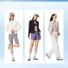 Li-Ning Fitness Series Stand Collar Logo Letter Stitching Workout Jacket Women jackets AFDW800-1