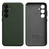 MELKCO For Samsung Galaxy S24+ Case Genuine Cow Leather+PC Anti-drop Phone Cover
