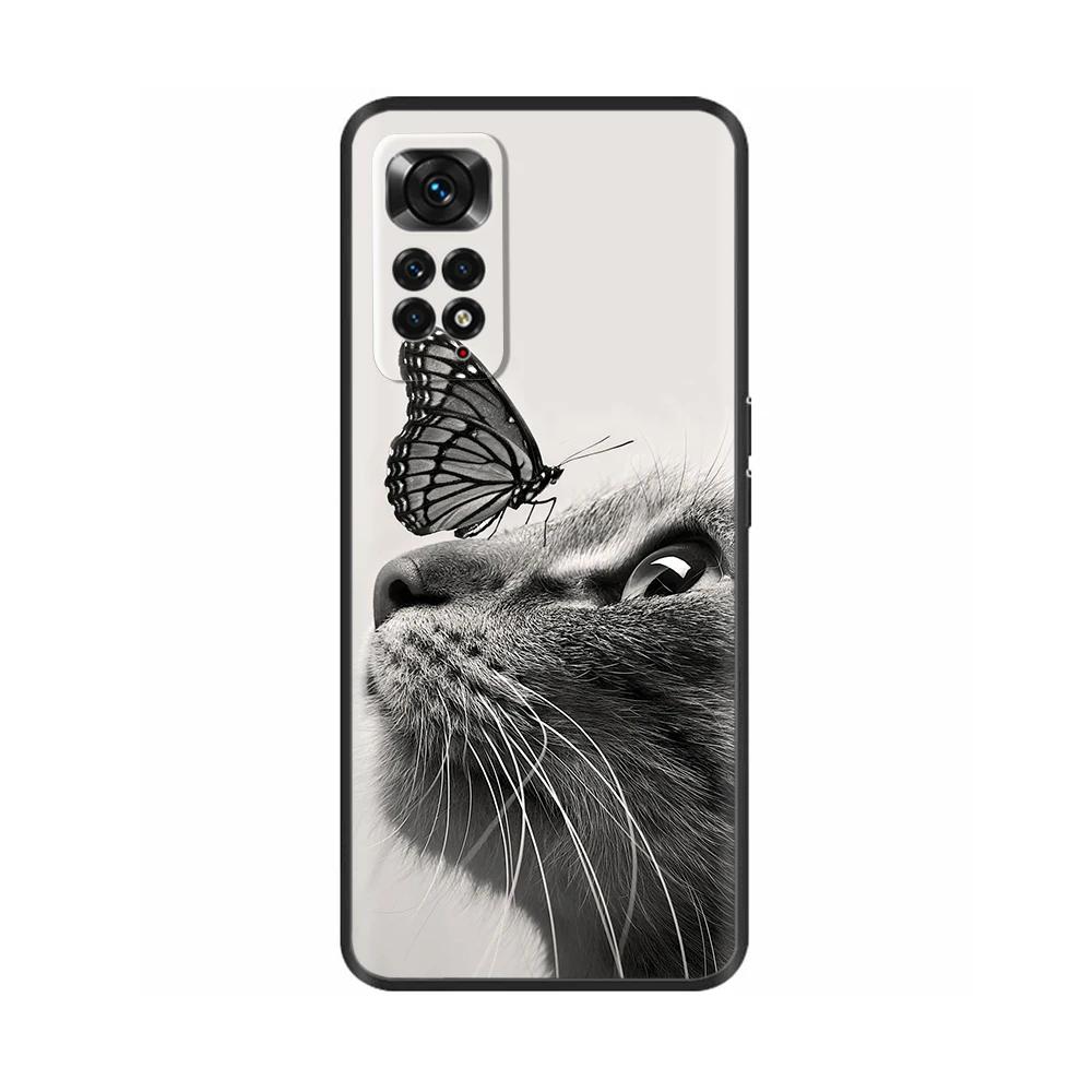 For Xiaomi Redmi Note 11 Pro Case Soft TPU Silicone Phone Back Cover Para For Xiaomi Redmi Note 11s Note11 Note 11Pro 11 S Cases