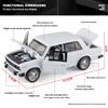 1/32 Retro LADA Alloy Car Model Toys, Car Center Console Interior Decorations, Cool Desktop Ornaments, Adult Christmas/Birthday Gifts