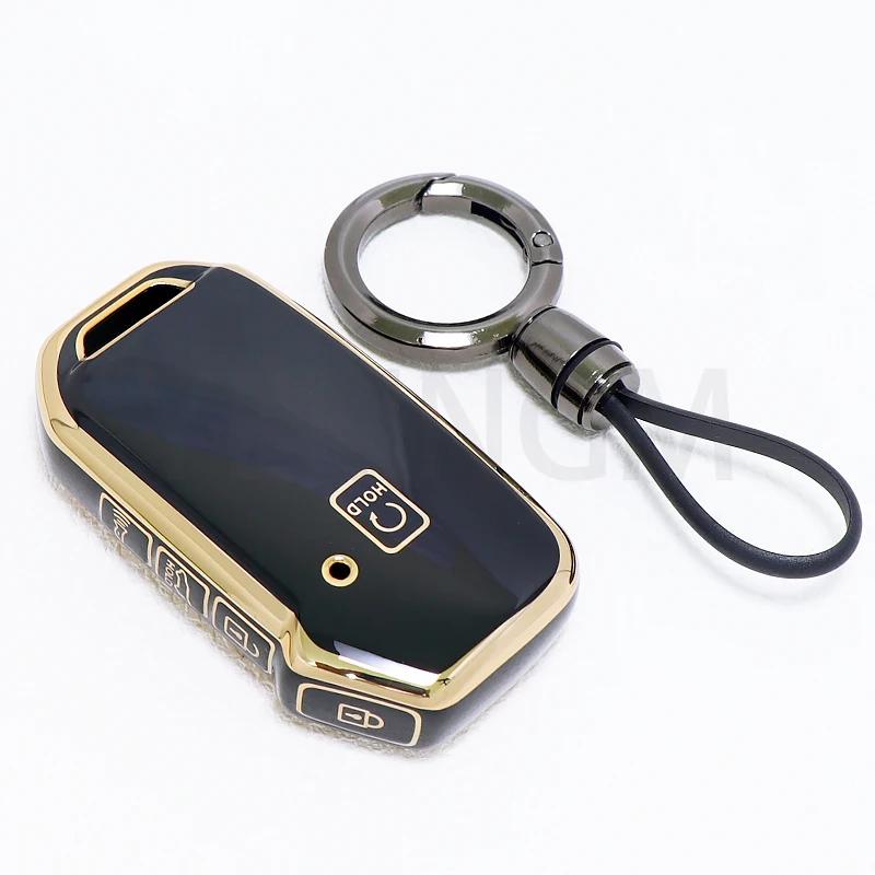 Remote Key Smart 5 Button Tpu Car Key Case Cover For Kia Telluride Telluride Sx Sportage R K5 Gt Line Seltos