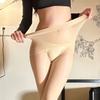 Plus Size 15D Oil Shiny Seamless High Waist Pantyhose With Faint Fragrance Women Sexy Translucent Pole Dance Clubwear Streetwear