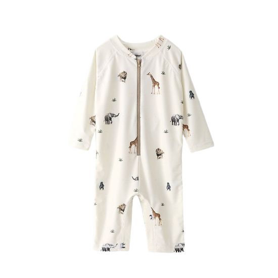 Yobaaf Safari One Piece Long Sleeve Rash Guard 6-12m