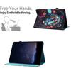 For Samsung Galaxy Tab A9+ PU Leather Case Anti-Scratch Tablet Cover with Card Slots