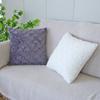 Plush Plaid Flower Pillowcase Solid Color Pillow Case Winter Throw Cushion Cover for Sofa and Bedside Cojines Decorativos