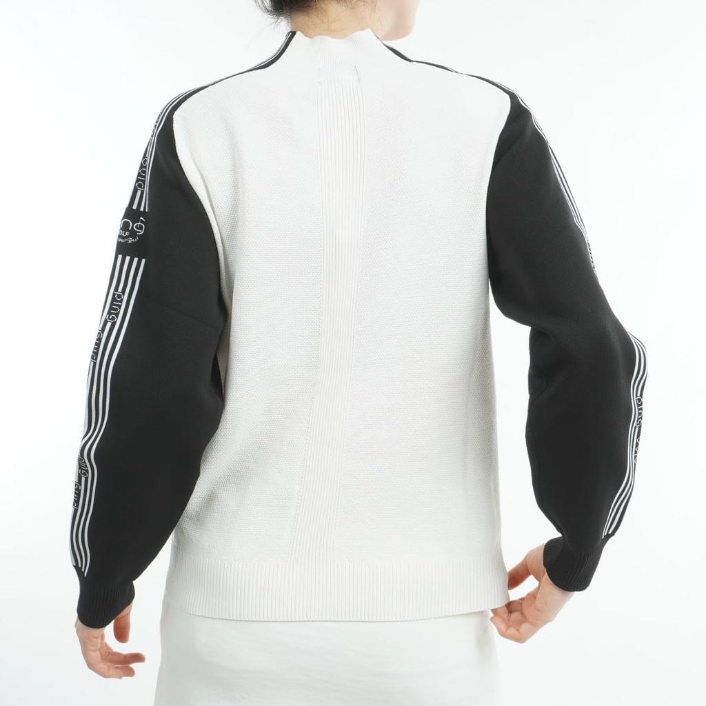 High Neck Knit Compatible Golf M [Pin Apparel] Women's (Sideline/Set-up Item) / / 622-4275800 030_White