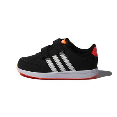 Neo Vs Switch 2 Versatile Breathable Velcro Durable Low-Top Walking Shoes Baby Shoes Black White EG1592