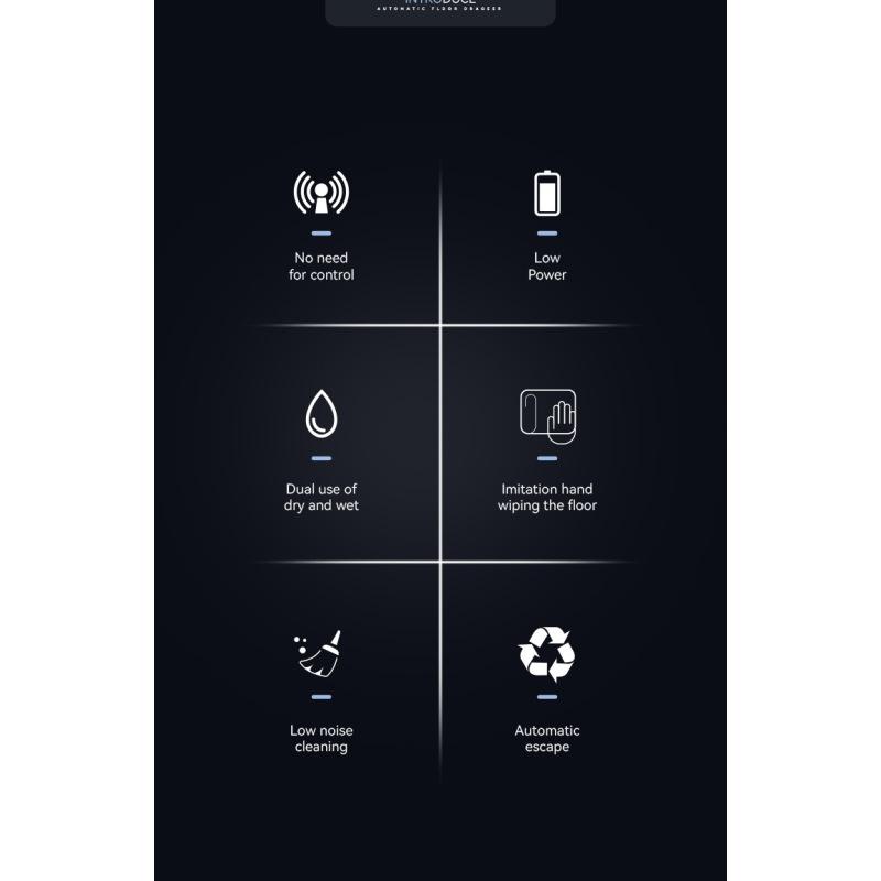 Robot Vacuum Cleaner Robotic Sweepers Smart Household Wet And Dry Vacuuming And Mopping Robot Cleaner Robot Vacuum