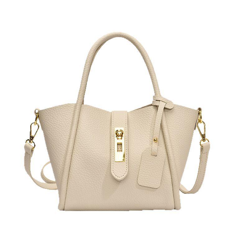 New Women's Bag High-end Texture Light Luxury Fashion Niche Trend Versatile Portable Shoulder Bucket Bag