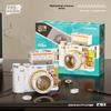 Compatible Building Block Mechanical Double Reverse Retro Camera Assembly Handmade Children's Toy Model Ornament Gift
