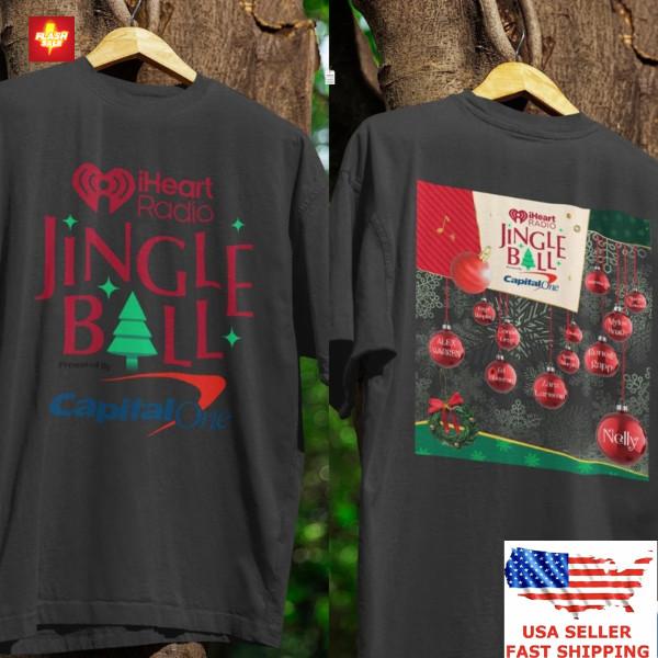 

Trending iHeartRadio Jingle Ball 2025 Tour Shirt – Holiday Music Festival Tee Unisex T-Shirt XL