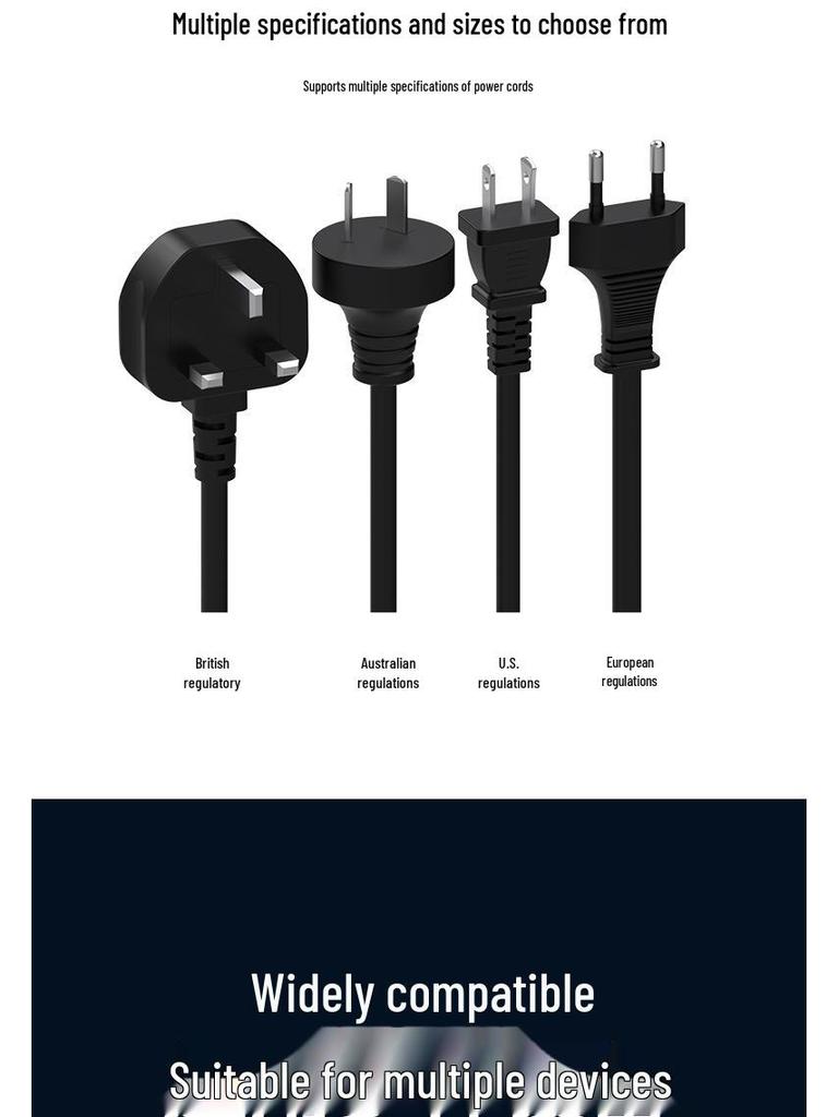 Chargeur USB en nitrure de gallium à charge rapide multi-ports