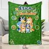 Bluey Bingo Adventures Blanket Comfortable Perfect for Office Chair Bed Couch Four Seasons Multipurpose Stylish Decor Gift for Travel Home Birthdays