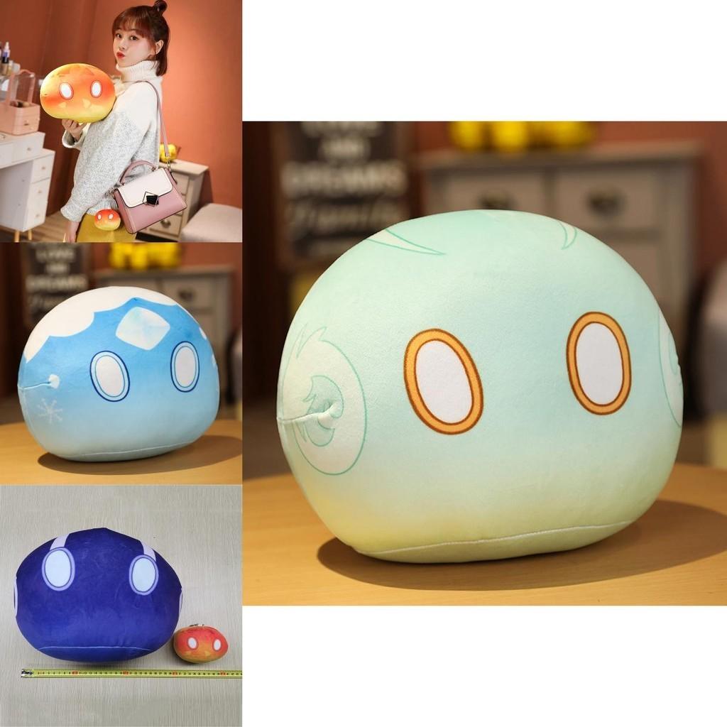 Genshin Impact Schleim Thema Entzückende Plüschpuppen Perfektes Kindergeschenk Cartoon Kissen
