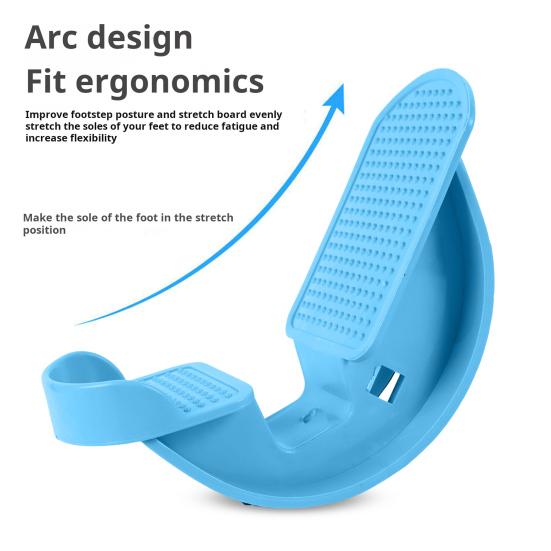 1Pc/1 Pair Foot Rocker Calf Stretcher Plantar Fasciitis Achilles Tendonitis Ankle Lower Leg Pain Relief Balancing Training Muscle Stretching