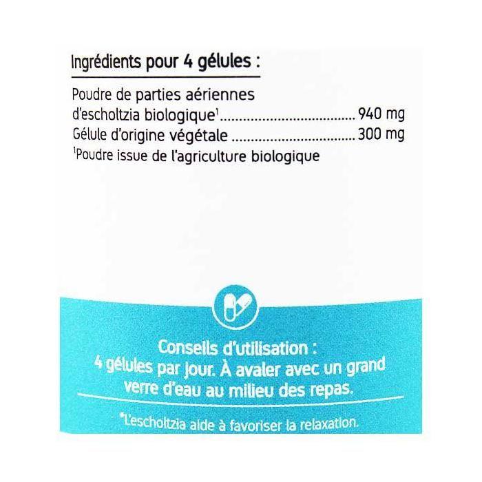Nat&form escholtzia bio format éco 200 gélules