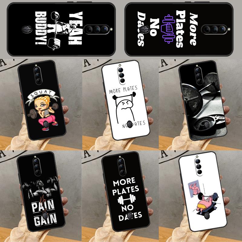 Workout Motivation Fitness Gym Case For Nubia Red Magic 8S 9S Pro Plus 6S 7S 6 7 Pro 6R 5G RedMagic 9 8 10 Pro Plus Coque
