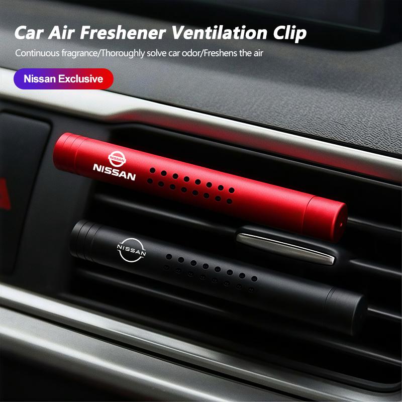 ACB2 Car Air Freshener Ventilation Clip Auto Interior Perfume For Nissan Sylphy N7 Teana Qashqai Note J10 J11 Navara Juke Patrol Leaf