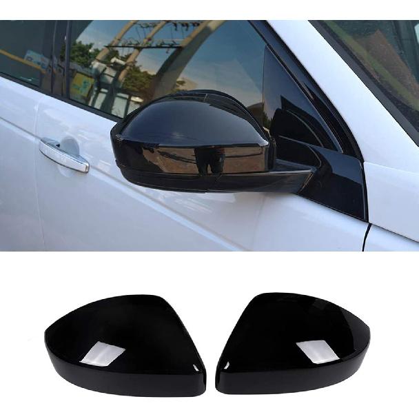 LLKUANG ABS Plastic Side Rearview Mirror Frame Cover Trim Fit for Land Rover Range Rover VELAR Evoque Discovery Sport,For Jaguar F-Pace X761 Exterior
