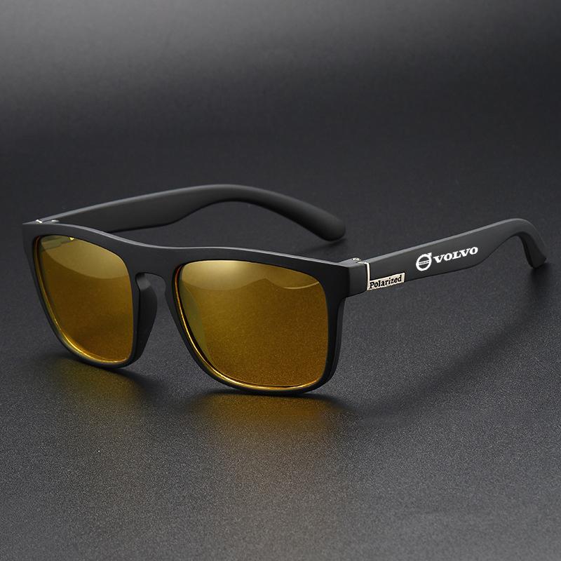 Cujgl8 For Volvo XC60 XC40 XC90 S90 High-end Luxury Volvo Emblem Logo Vintage Driving Sunglasses Fishing Brand Designer Sun Glasses