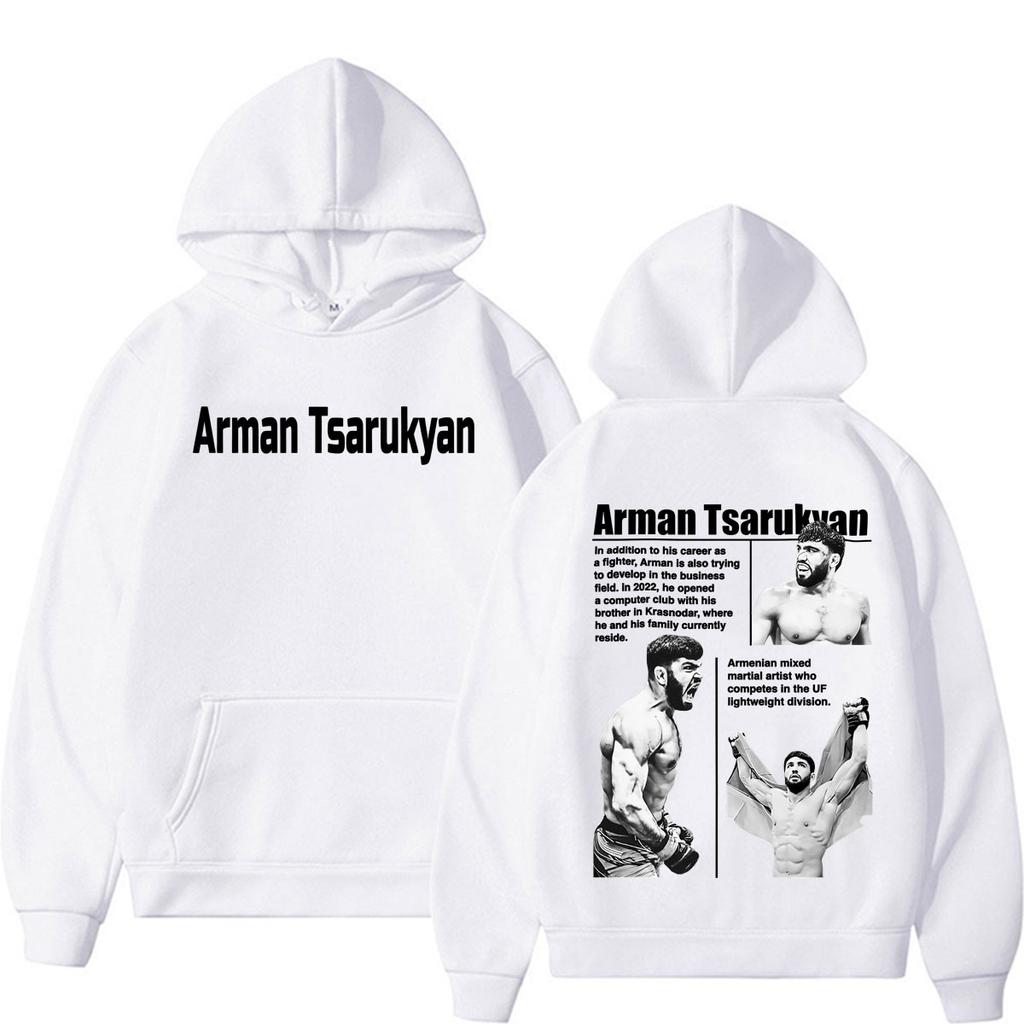 Arman Tsarukyan Akhalkalakets Graphic Sweatshirt Men Women Violence Aesthetic Long Sleeve Hoodies Casual Hoodie