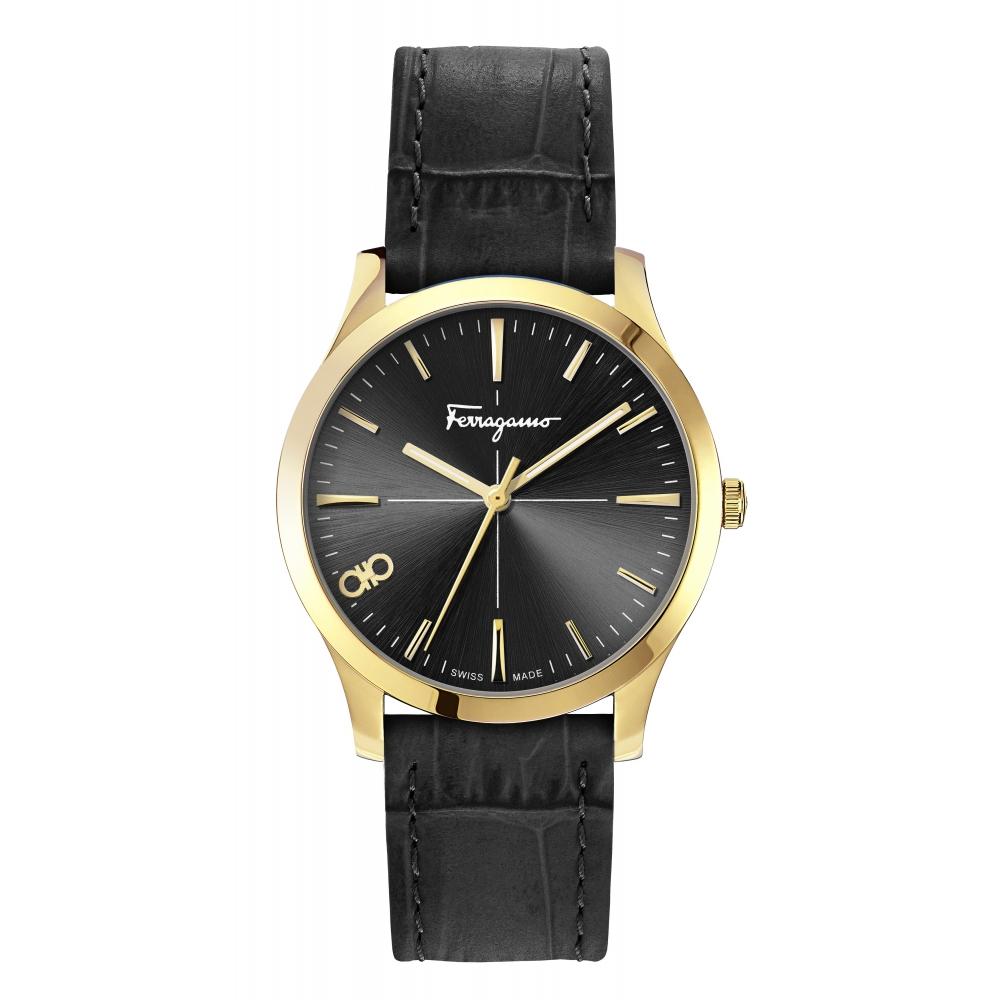 

Salvatore Ferragamo Ferragamo Женские 35 мм Черные кварцевые часы черные