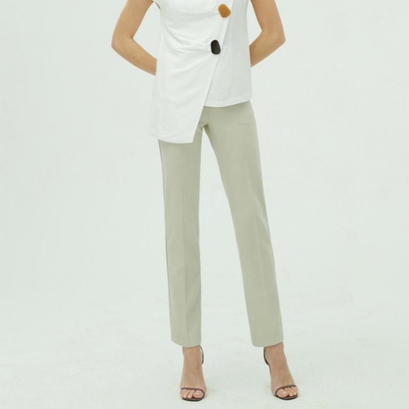 Baiyu Womens Polyester Twill Pants 3 Pack Ttsw