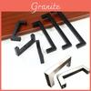 Brushed Stainless Steel Drawer Handles For Kitchen Cabinets And Wardrobes In Contemporary Style