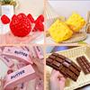 Simulation Strawberry Chocolate Butter Food Squishy Cute Soft Slow Rebound Pressure Non-Toxic Anxiety Relief Fidget Toy Gift