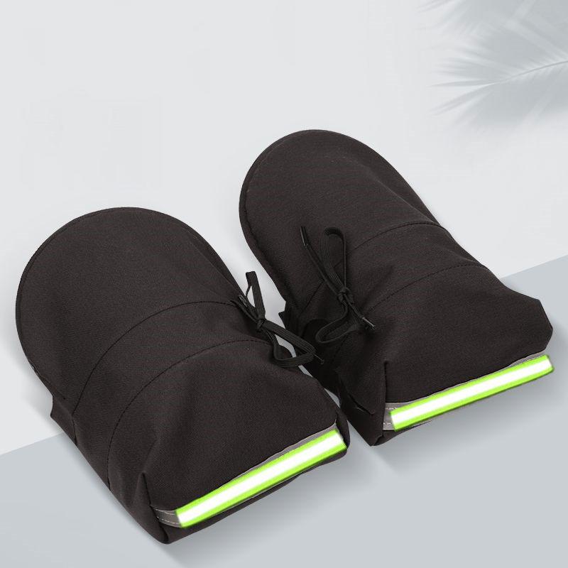 Scooter Hand Muffs Handlebar Gloves Hand Muffs Handle Grip Gauntlets Waterproof Sunshade Handlebar Covers For Motorcycle Bicycle