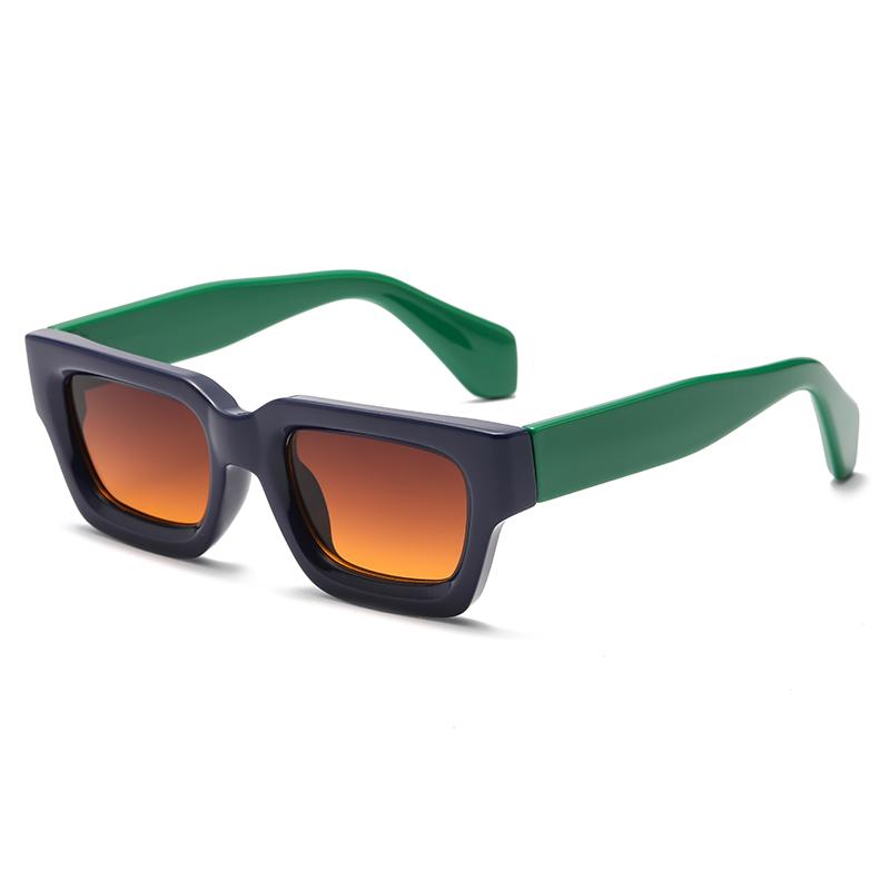 Neue Mode Quadratisch Kleiner Rahmen Retro Sonnenbrille Weibliche Persönlichkeit Quadratische Dicke Rahmenbrille INS Modeaccessoires Brille