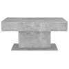  Coffee Table, Concrete Grey, 96x50x45 Cm