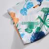 Men's Hong Kong Style Floral Shirt & Quick-Dry Shorts Set - Retro, Loose, Summer, Plus Size
