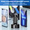 5 Ports Fast Charge PD QC3.0 USB C 250W LED Car Charger Car Phone Charger Type C Adapter In Car For Iphone Samsung Huawei Xiaomi