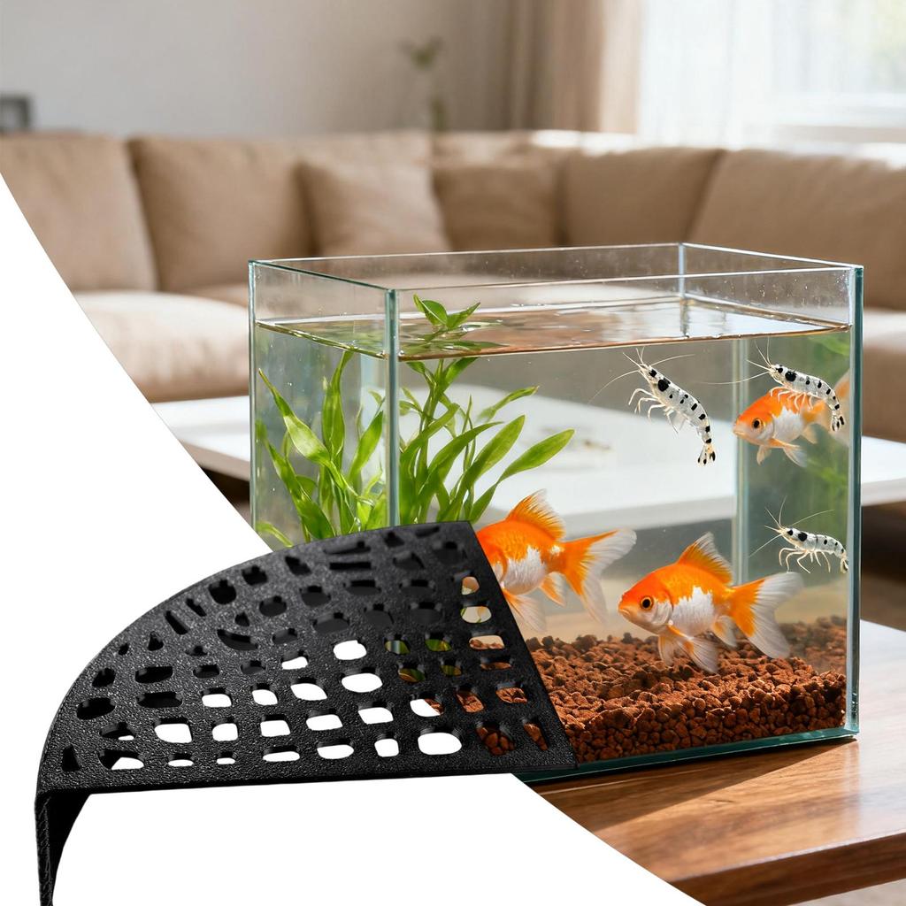Shrimp Cave 2-Piece Fish Breeding Cave Shrimp Tunnel For Tank 180 Degree Viewing Stealth Habitat For Beginners Aquatic Pet