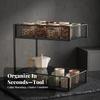 Space-Saving Potato Basket Ventilated, Kitchen Countertop Rack with Baskets,