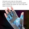 Half-finger Fishing Gloves, Lure Fishing Gloves, Ice Silk Breathable Gloves, Non-slip Outdoor Sports Sunscreen and Wear-resistant Gloves