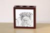 Shar Pei – Pen holder with a dog, desk organizer with a print | Art-Dog
