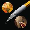 1Set Craft Knife With 6Pcs Blade Craft Engraving Phone Repair Cutter Tool Non-slip Knife Sculpture Pastry Cutter Paper Cutting