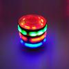 Colorful Flashing Musical Plastic Spinning Top Set With Battery-powered Lights