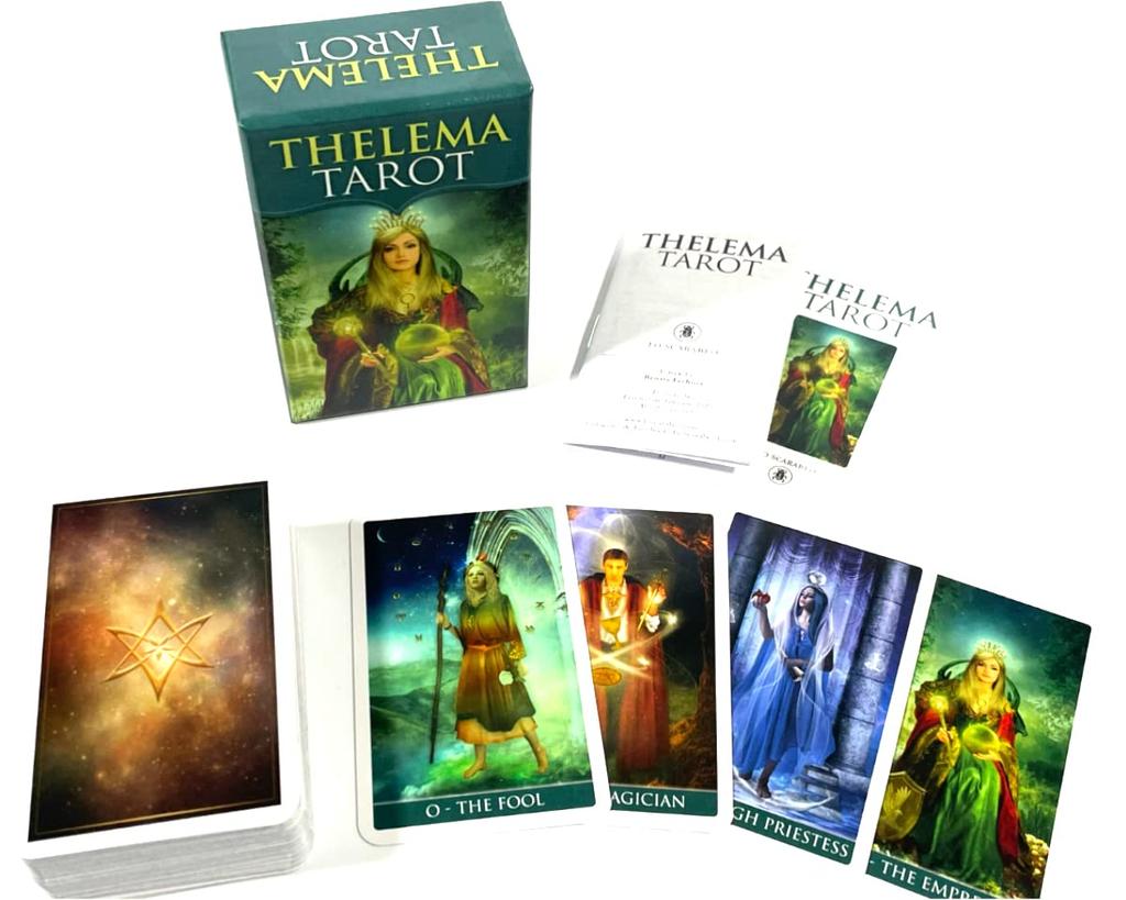 Thelema Tarot 78 Miniature Tarot Tarot with Japanese Authentic Product I.I.J Mini, Cards, Cards, Reading, Instructions,