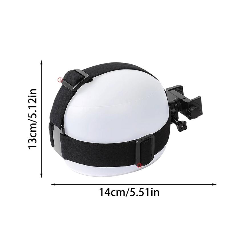 New·Head-Mounted Headband Bracket Adjustable Live Broadcast Mobile Phone Holder First-person Perspective Fixed Bracket Gift 6