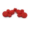 Color Round Beads Chinese Knot Buttons Sweater Scarf Cloaks Clasp Cardigan Fasteners for Clothing Cheongsam Fasteners