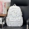 Schoolbag1011 new cute stars high value light backpack female students ins wind cute small schoolbag primary school students
