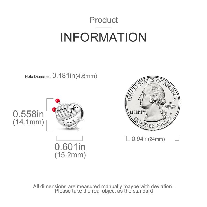 Charms Copper Woven Wool Ball Heart-Shaped Beads Fit Charms Plata Original Bracelet Beads Women Jewellery Making Diy