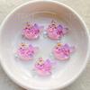 10PCS New Cartoon Colored Unicorn Horse, Ice Cream Flat Back Cabochon Stone Scrapbook DIY Decor Figurines Crafts Accessories