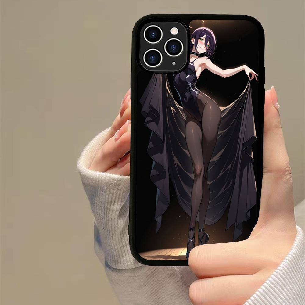 Chainsaw Man The Movie Reze Arc For iPhone 17 16 15 14 13 12 11 Mini Pro Max Plus PC+TPU Back Phone Cover