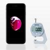Digital Thickness Gauge High Precision Unit Conversion Pressing Operation Quick Measurement Thickness Measuring Gauge Meter Tool for Home